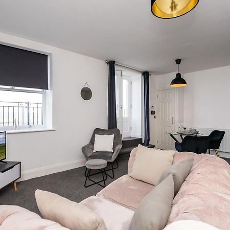 The Croston Balcony Apartment- Morecambe Central Promenade, Beach Front And Sea Views Buitenkant foto