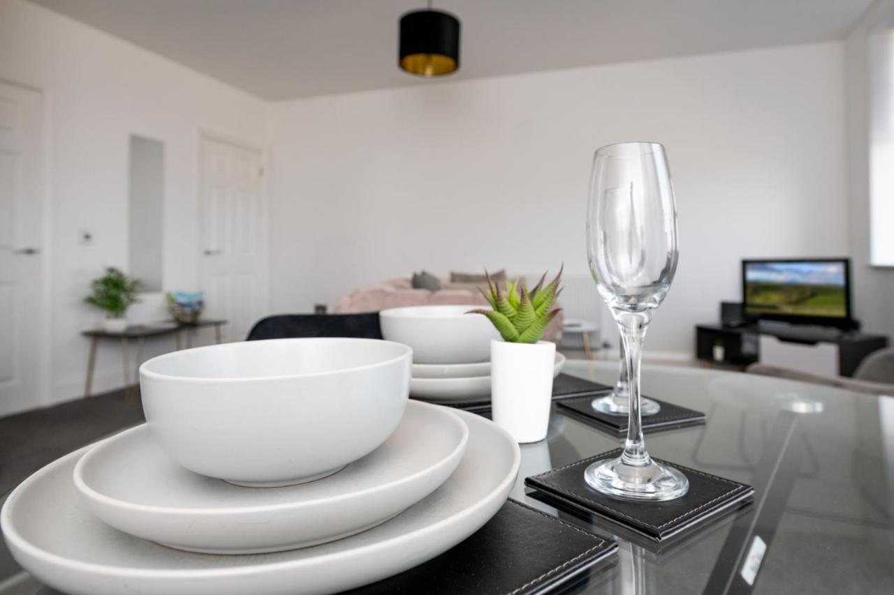 The Croston Balcony Apartment- Morecambe Central Promenade, Beach Front And Sea Views Buitenkant foto